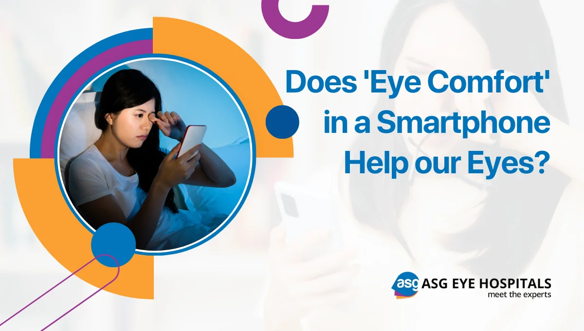 Does 'Eye Comfort' in a Smartphone Help our Eyes