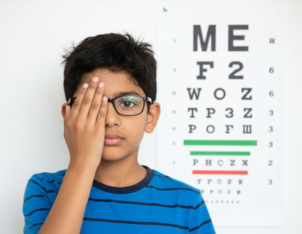 Squint Correction (Surgery or Glasses)