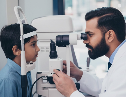 Pediatric OCT (if needed)