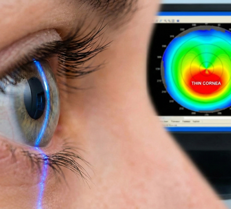 Suitable for thin or irregular corneas not eligible for LASIK.