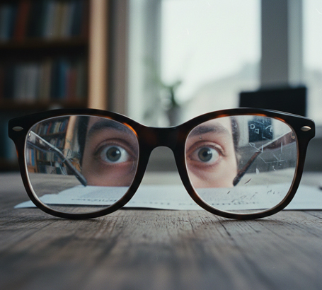 Moderate to severe myopia, hyperopia, or astigmatism.