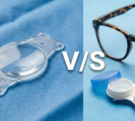 Often improves night vision versus glasses or contact lenses.