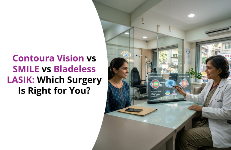 Contoura Vision vs SMILE vs Bladeless LASIK: Which Surgery Is Right for You?