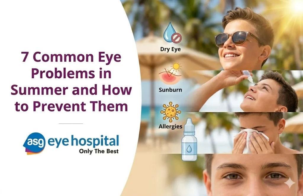 7 Common Eye Problems in Summer and How to Prevent Them