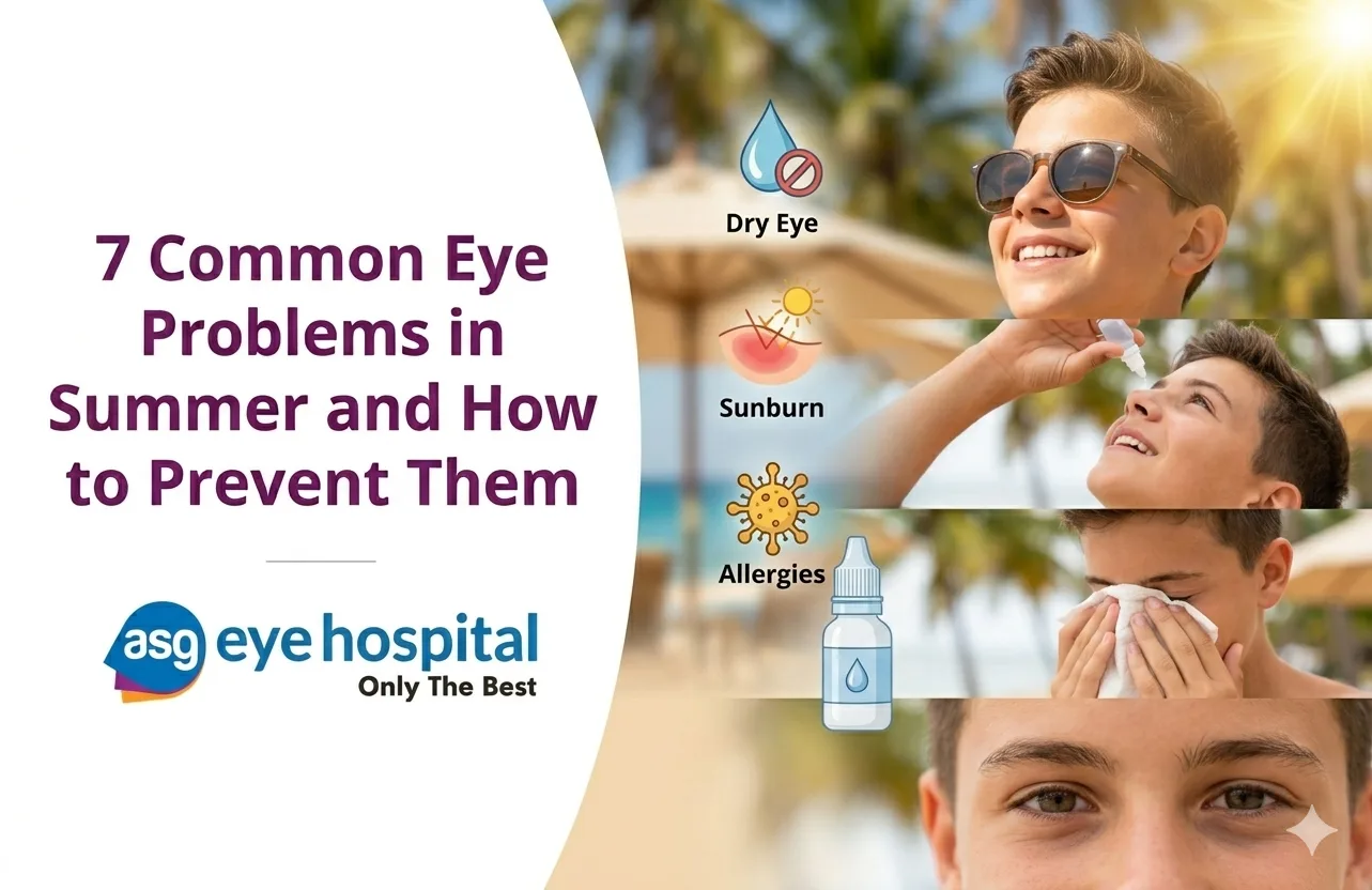 7 Common Eye Problems in Summer and How to Prevent Them