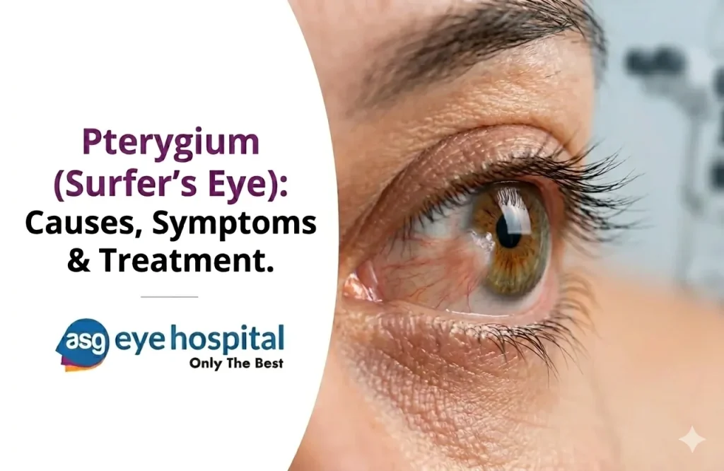 Pterygium (Surfer’s Eye): Causes, Symptoms & Treatment