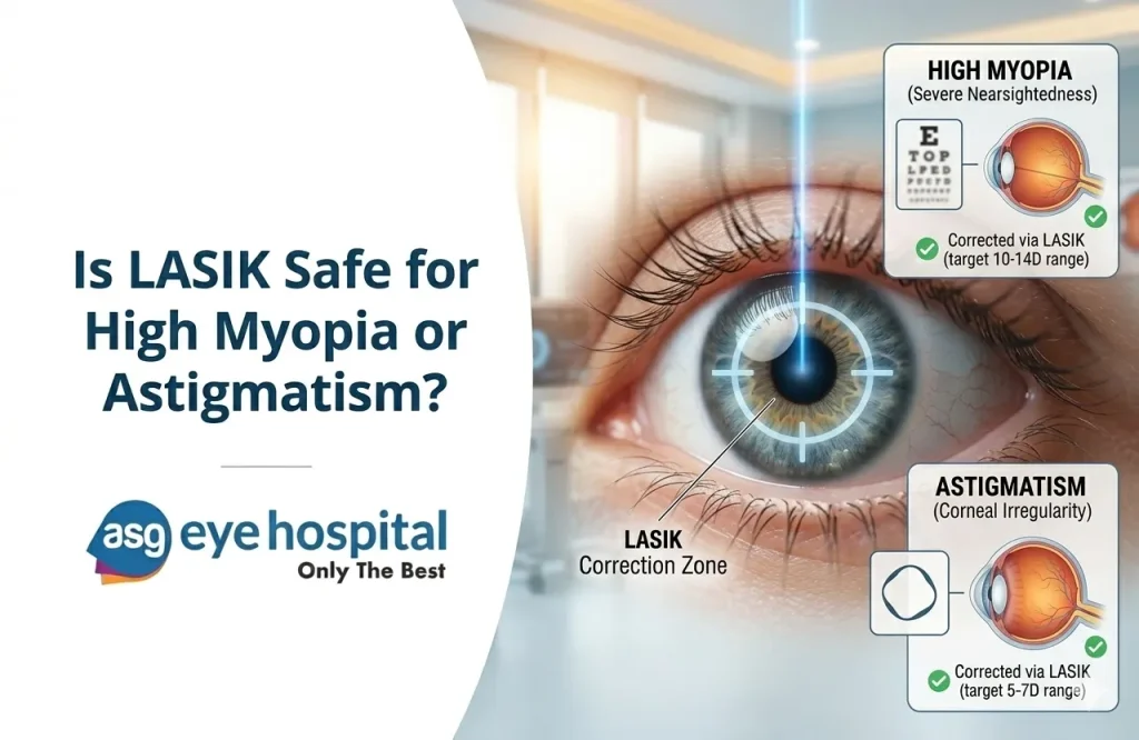 Is LASIK Safe for High Myopia or Astigmatism? Complete Guide by Experts