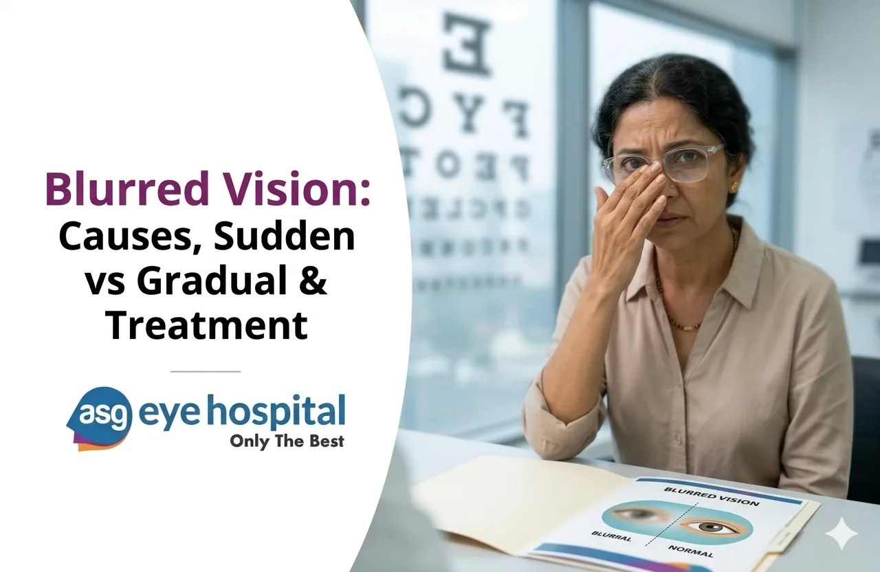 Blurred Vision – Causes, Sudden vs Gradual Changes & Treatment