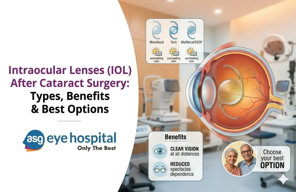 Intraocular Lenses (IOL) After Cataract Surgery: Types, Benefits & Best Options