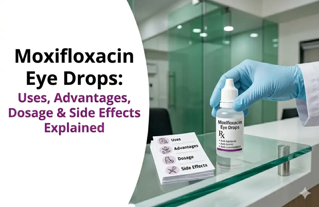 Moxifloxacin Eye Drops: uses, advantages, Dosage & facet outcomes defined