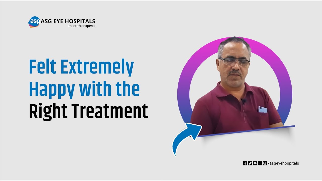 Cataract Surgery Treatment | Patient Testimonial Post Cataract Surgery | ASG Eye Hospitals